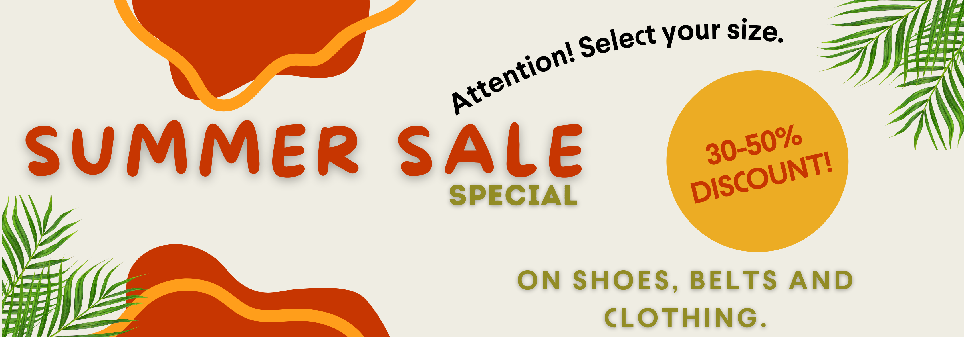 Summer Sale Heren