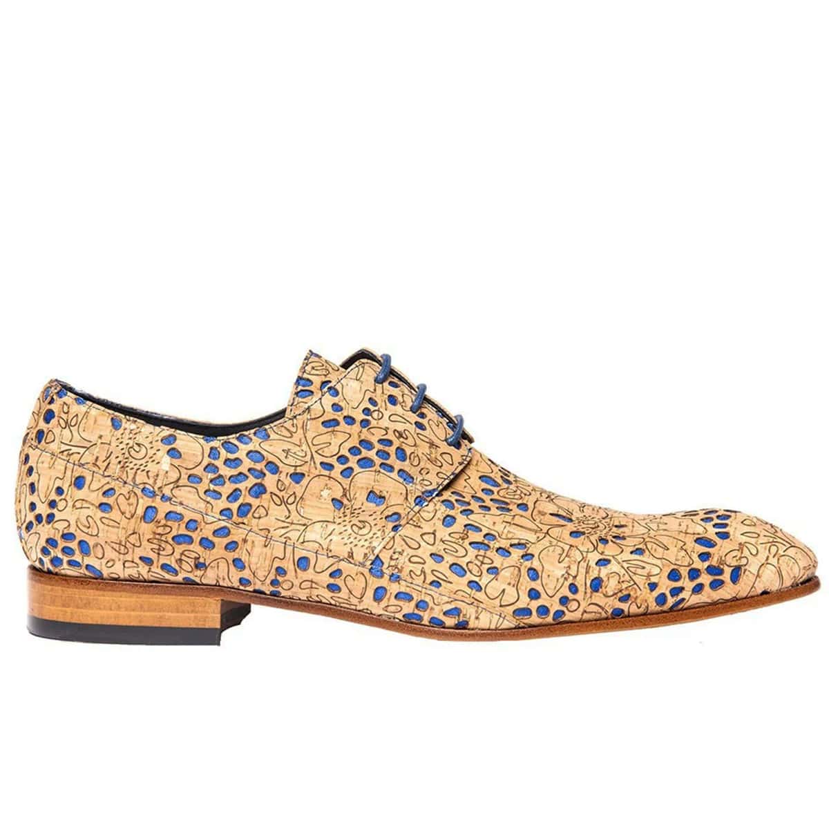 Mascolori Cork Ocean pointed cork men's shoe