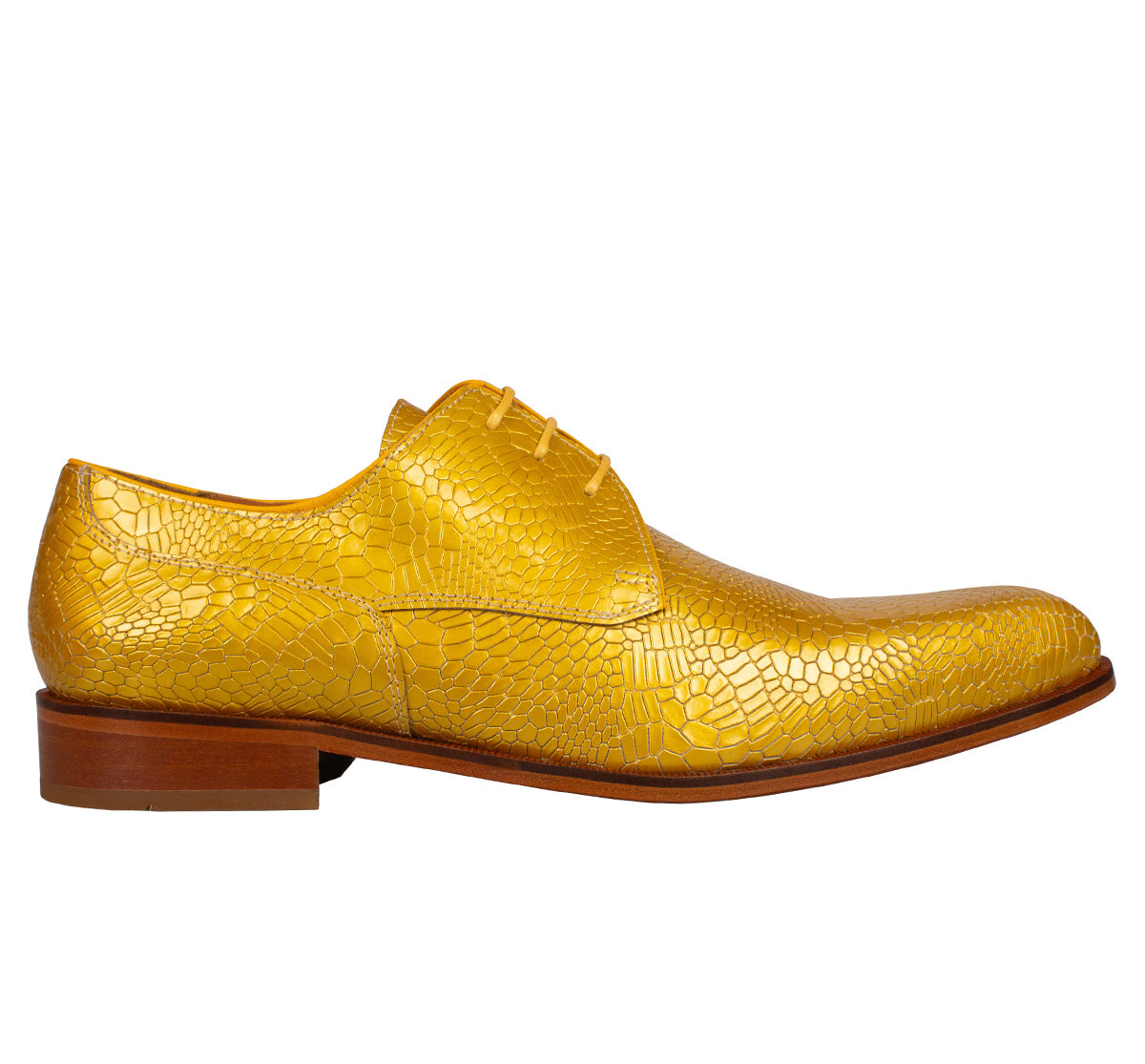 Mascolori Midas Serpent pointed leather men's shoe