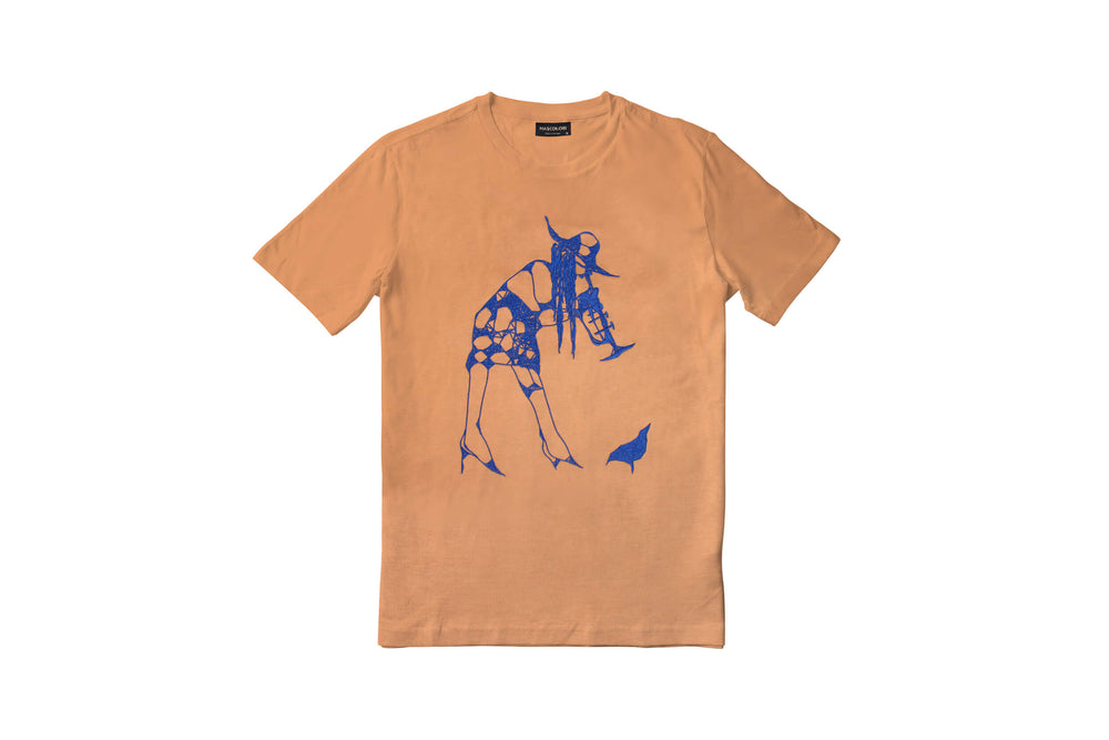 Easton Davy T-shirt Peach