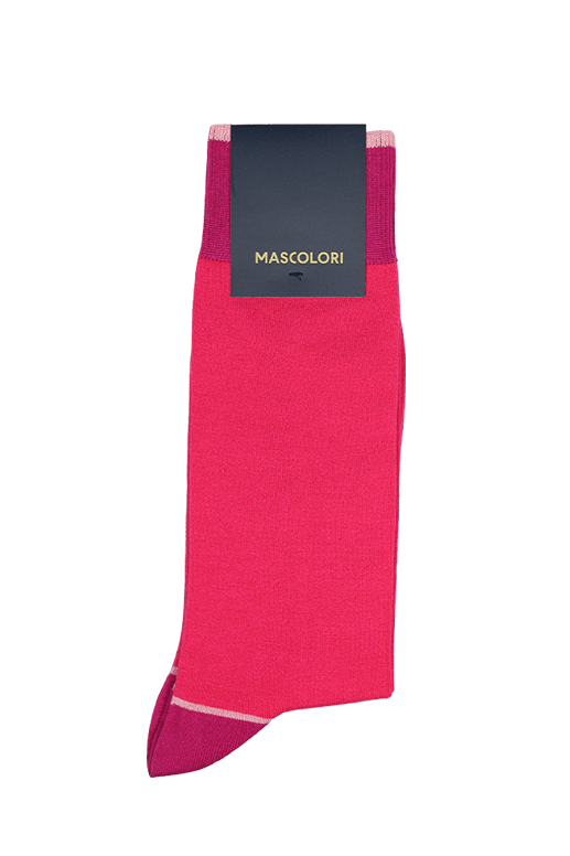 Tricolori Magenta socks