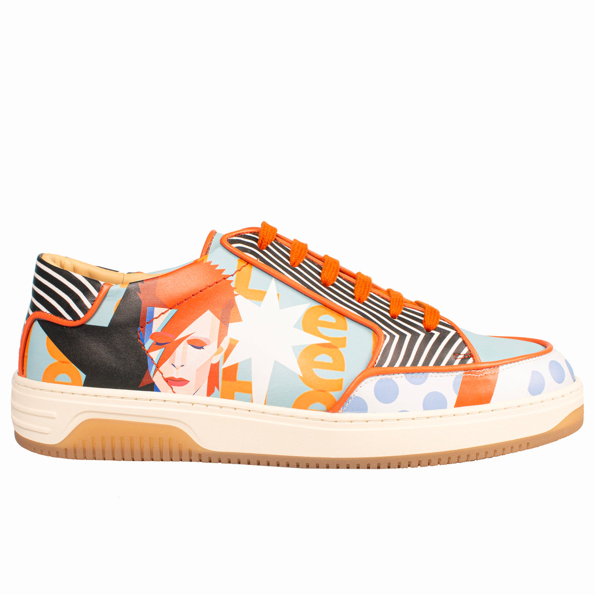 Mascolori Bowie leather sneaker