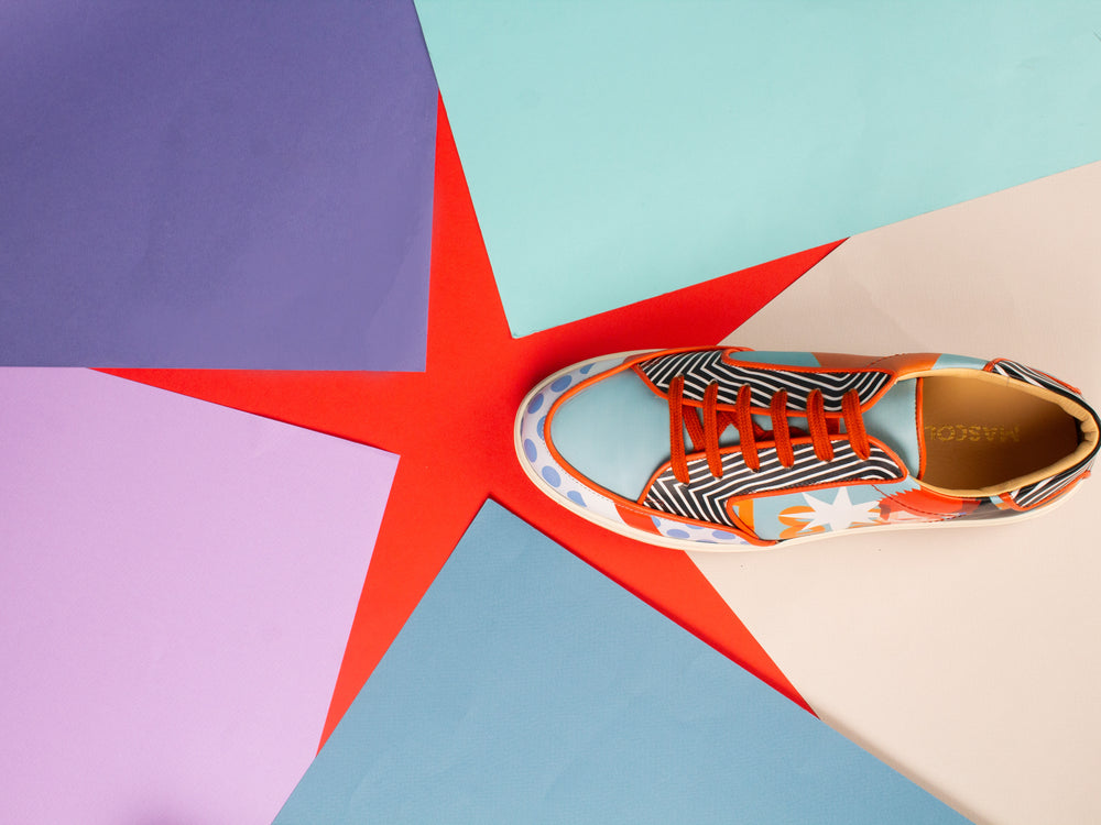 Grüner Electric-Sneaker