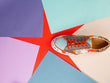 Grüner Electric-Sneaker